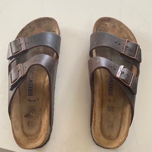 Birkenstock size 40 Arizona soft footbed habana oiled leather